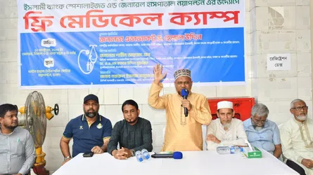 নয়া পল্টন শাখার উদ্যোগে ফ্রি মেডিকেল ক্যাম্পের উদ্বোধন